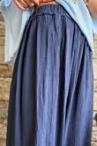 Cyril Crinkelle Wide Leg Pant Navy